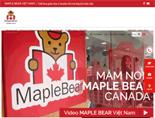 Tablet Screenshot of maplebear.vn